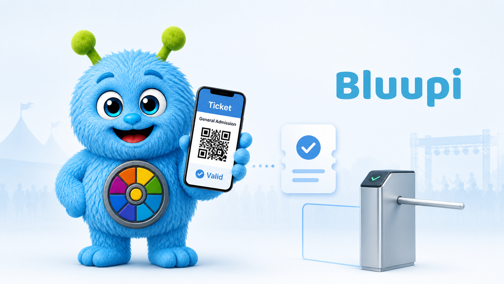 Bluupi incorpora venta de entradas y control de acceso digital para eventos y espectáculos